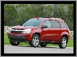 Chevrolet Equinox, Szyby, Czerwony, Ciemne